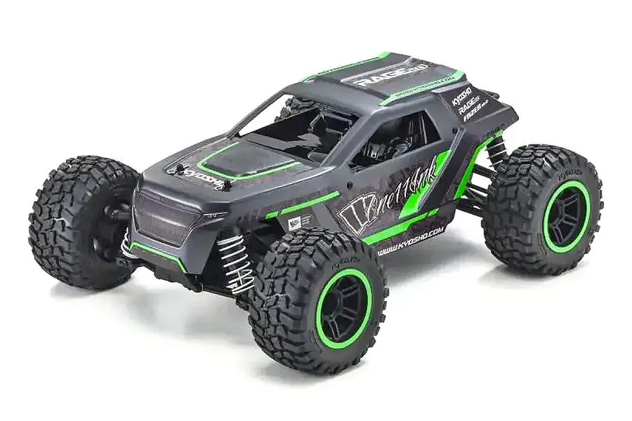 Kyosho Fazer Mk2 Rage 2.0 FZ02L-BT RC Monster Truck Electric 4WD 1/10 Scale RTR - Green/Grey image 130078