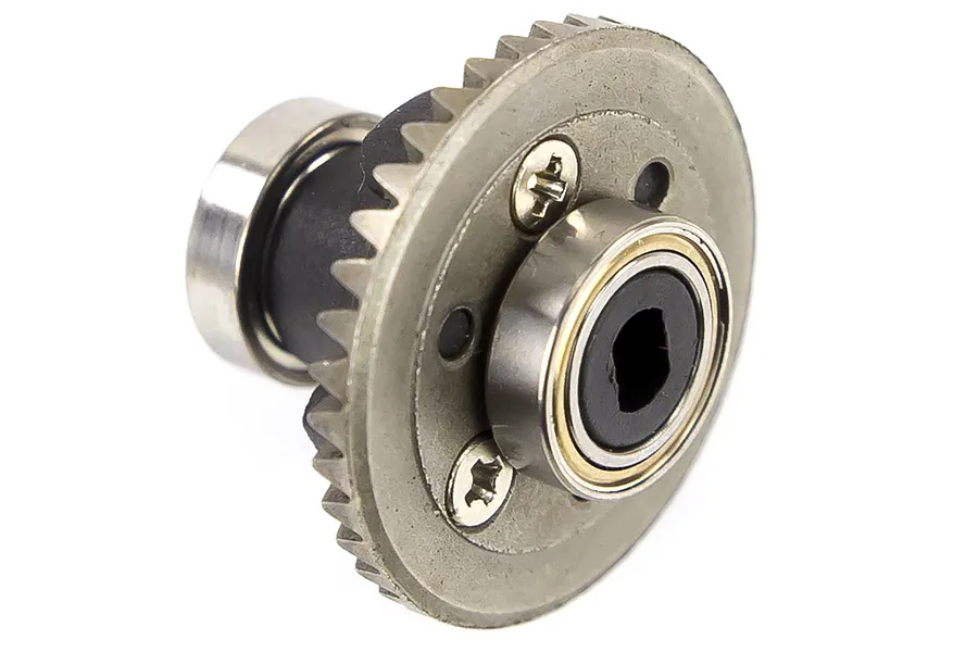 HSP RC4/Kulak 38T Diff Gear Mounted on Solid Differential Case image 13012