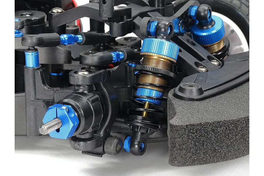 Tamiya CC-02 Mercedes Benz Unimog 406 Series U900 RC Rock Crawler Electric 4WD 1/10 Scale Kit - Blue/Grey image 130124