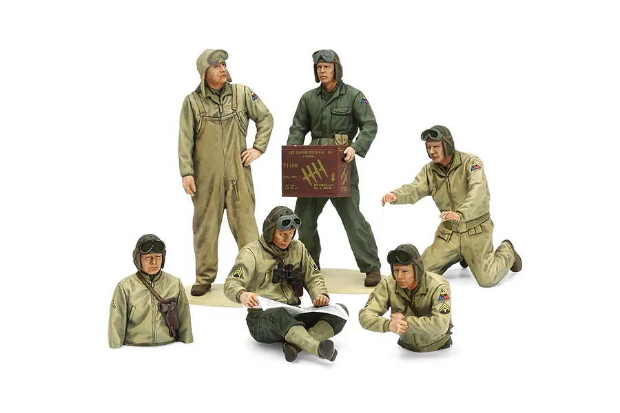 Tamiya 1/35 US Infantry Scout Set Scaled Plastic Model Kit image 130174