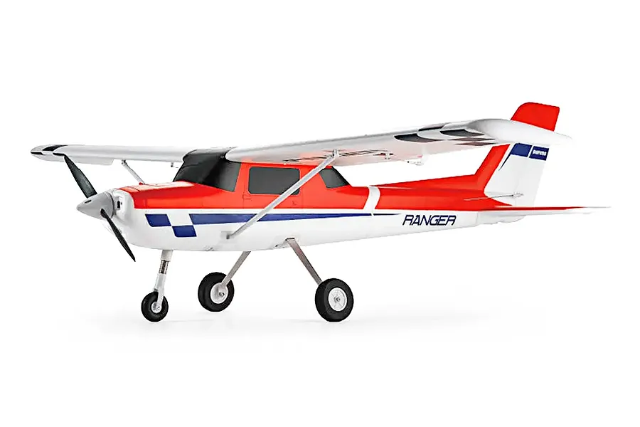 FMS RC Plane Ranger EP V2 Reflex V3 1.2m PNP - Red image 130211