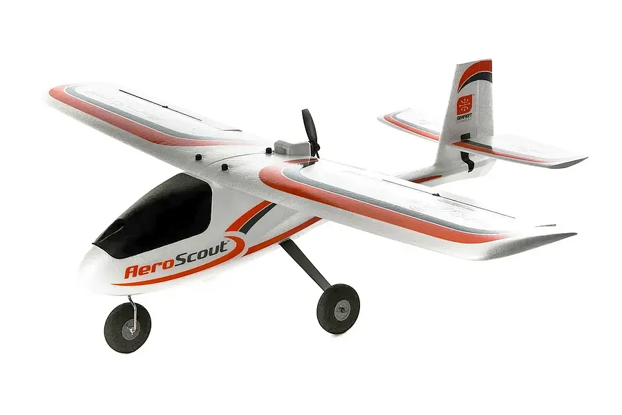 HobbyZone RC Plane AeroScout S 2 1.1m 3D Aerobatic Trainer RTF Basic with Safe Select Technology image 130247