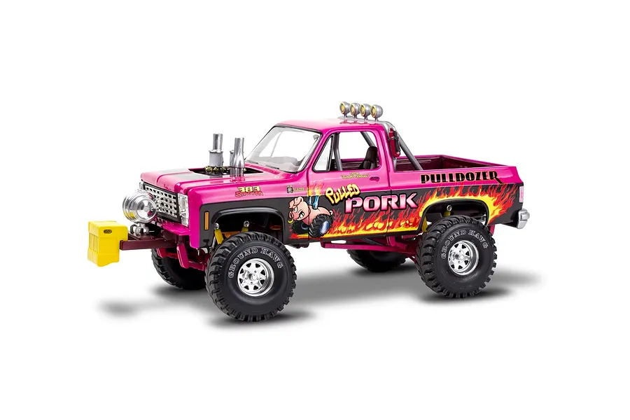 Revell 1/24 1978 Chevy Blazer &amp;quot;Pulled Pork&amp;quot; Pulldozer Scaled Plastic Model Kit image 130292