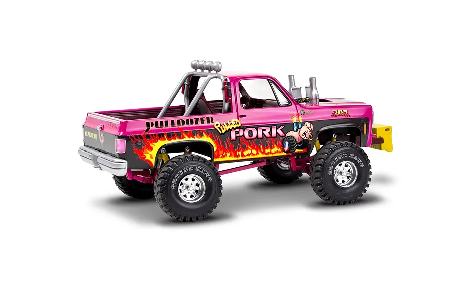 Revell 1/24 1978 Chevy Blazer &amp;quot;Pulled Pork&amp;quot; Pulldozer Scaled Plastic Model Kit image 130293