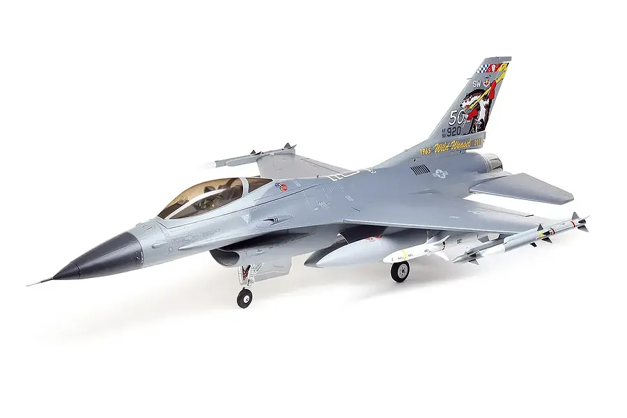 E-Flite RC Plane F-16 Falcon 1.0m EDF Jet BNF Basic with AS3X and Safe Select Technology image 130330