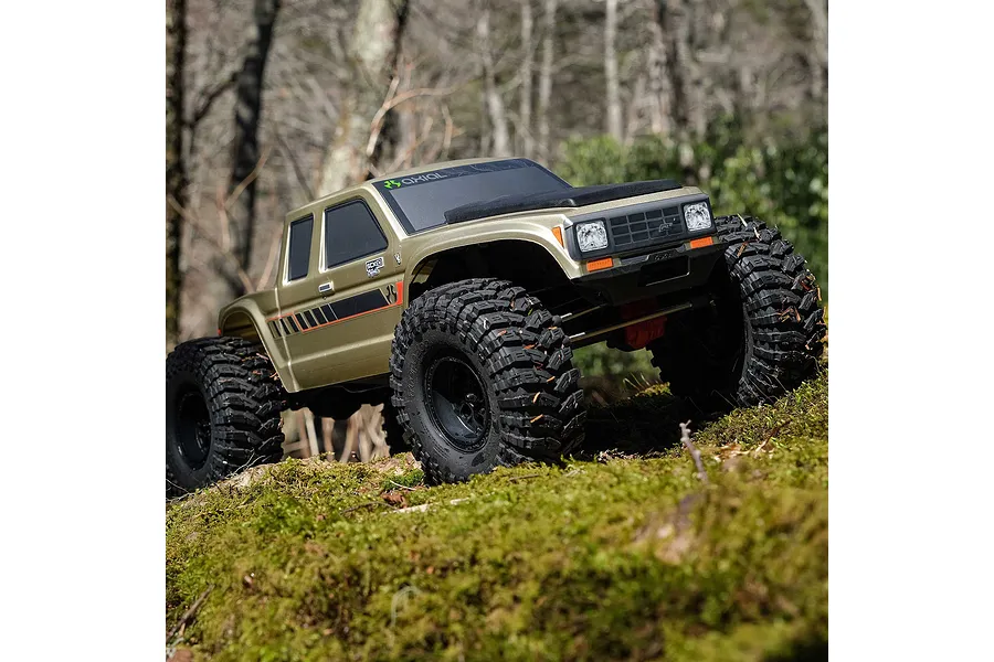 Axial SCX10 III Coyote RC Rock Crawler Electric 4WD 1/10 Scale RTR Combo - Gold image 130414