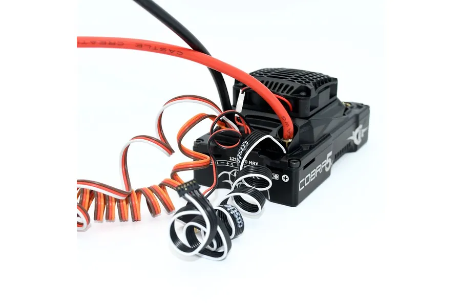 Castle Creations Cobra 5 HV 12S Sensored Brushless ESC image 130464