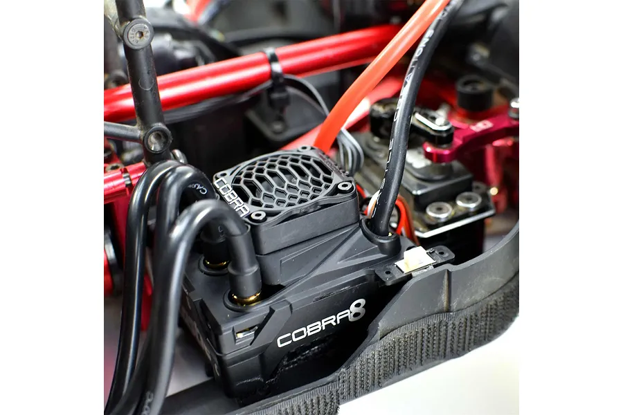 Castle Creations Cobra 8 6S Sensored Brushless ESC and 1512 1800kv Sensored Brushless Motor Combo image 130479