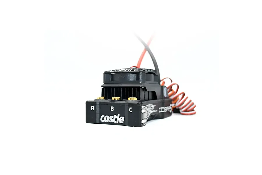 Castle Creations Cobra 5 8S Sensored Brushless ESC and 2028 1100kV Sensored Brushless Motor Combo image 130486