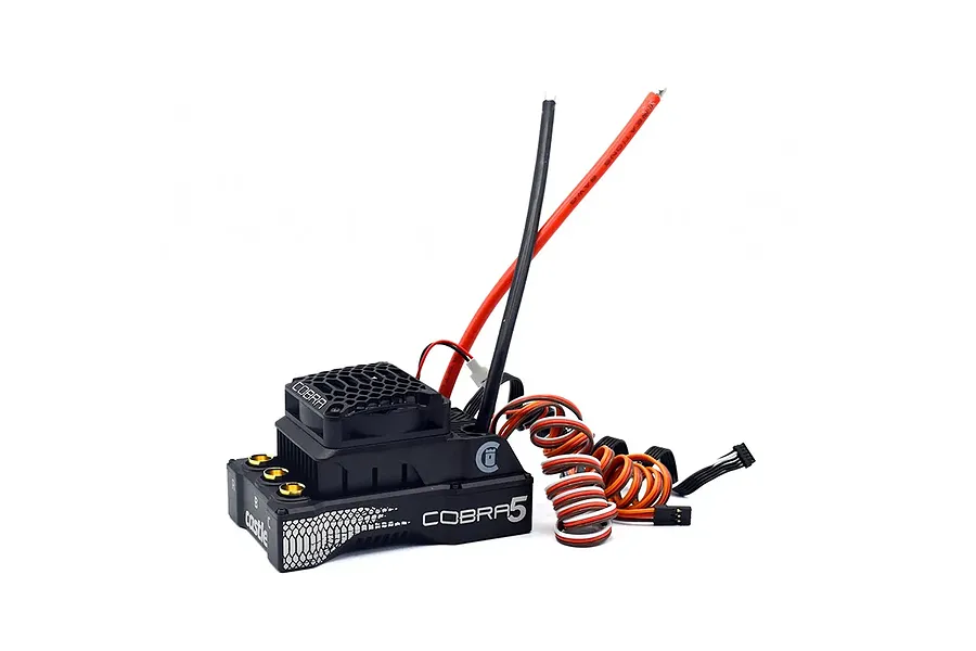 Castle Creations Cobra 5 8S Sensored Brushless ESC and 2028 800kV Sensored Brushless Motor Combo image 130492