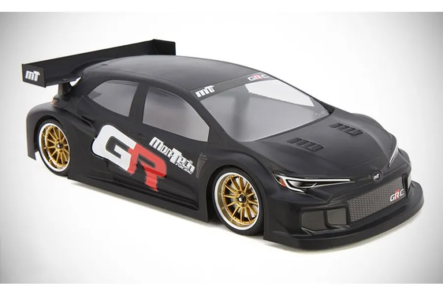 MonTech 1/10 190mm GR-C Unpainted Body Shell with Decal Sheet image 130519