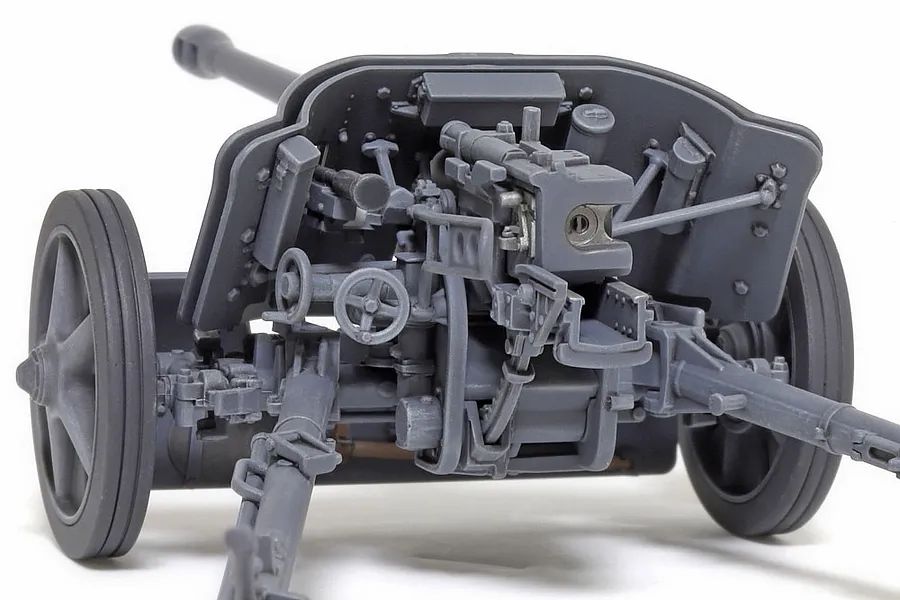 Tamiya 1/35 German Anti-Tank Gun PAK38 Scaled Plastic Model Kit image 130533