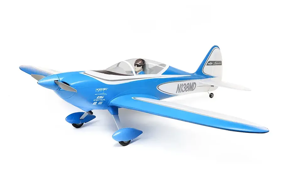E-Flite RC Plane Commander mPd 1.4m 3D Aerobatic BNF Basic with AS3X and Safe Select Technology image 130656