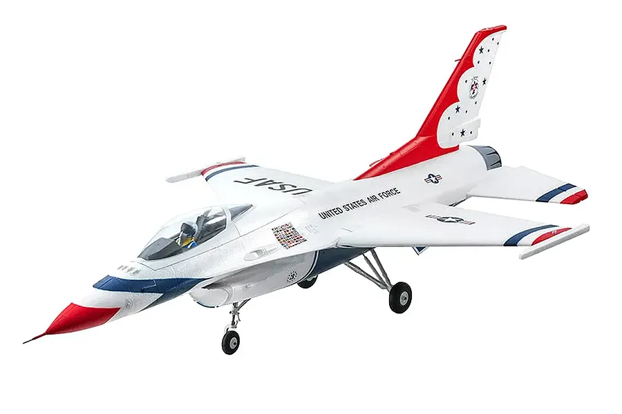 FMS RC Plane F-16 Fighting Falcon 740mm PNP - Blue Thunder image 130658
