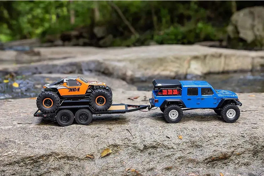 Axial 1/24 SCX24 Flat Bed Vehicle Trailer image 130664