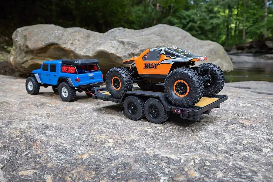 Axial 1/24 SCX24 Flat Bed Vehicle Trailer image 130665
