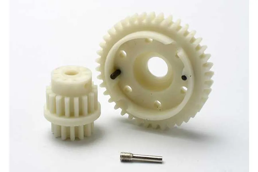 Traxxas 40T, 13T-16T 2 Speed Gearbox Input Gear Set image 13070