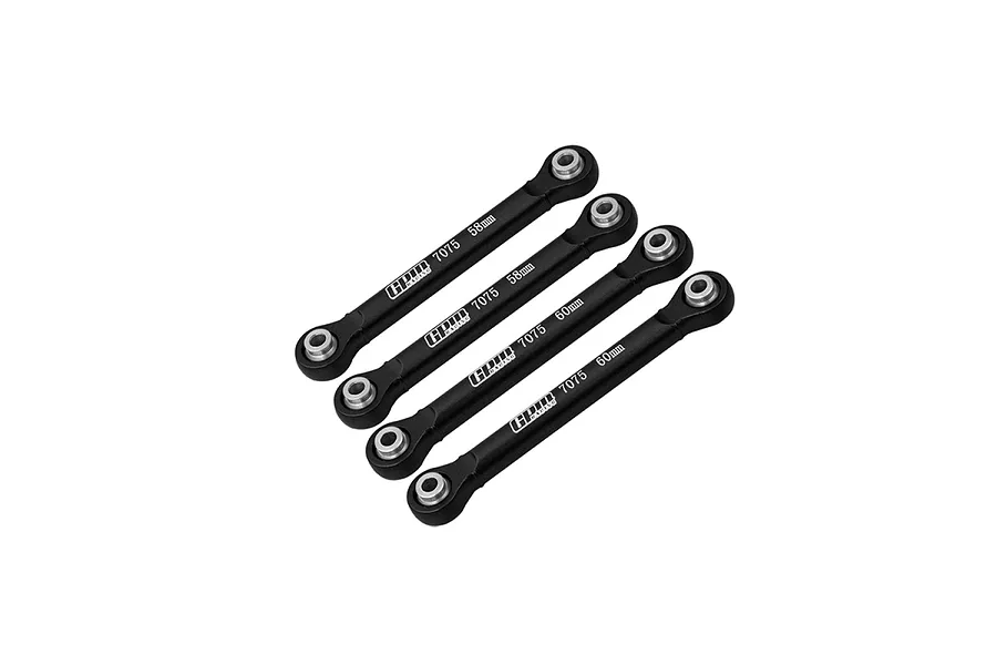 GPM Aluminium Rear Swing Arm Linkages 4Pcs - Black image 4