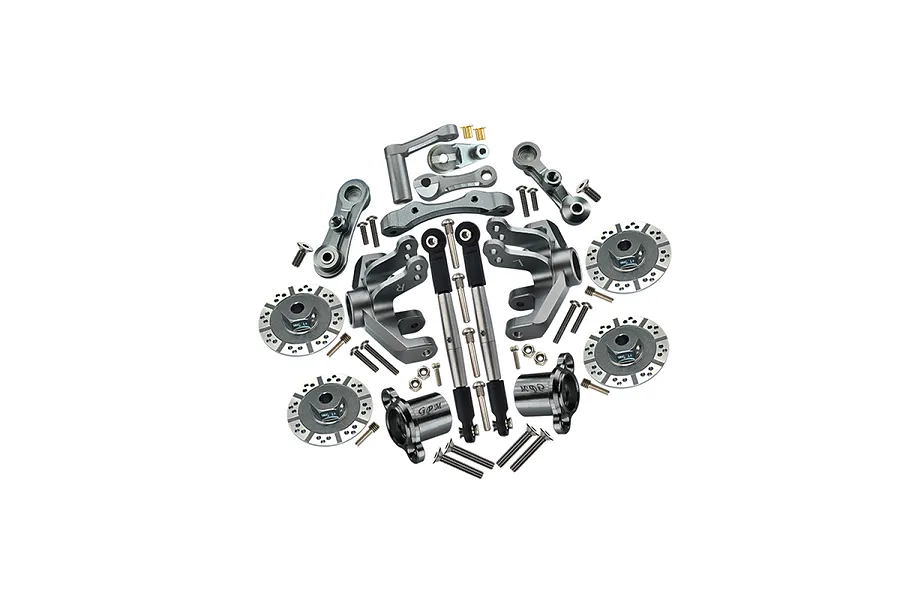 GPM Grey Silver Aluminium Complete Baja Rey Combo Set A image 130789