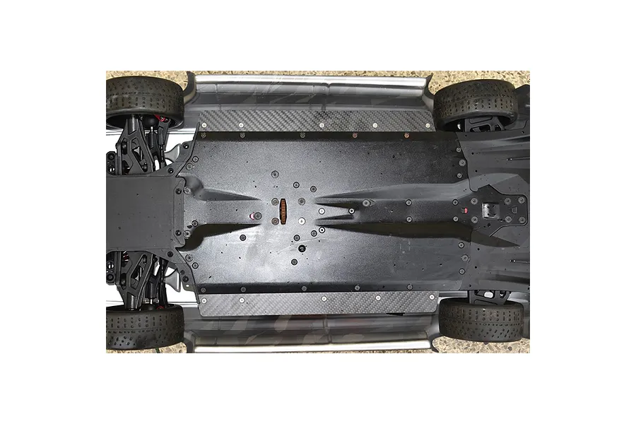 GPM Carbon Fibre 25mm Side Skid Plates 2Pcs image 130807