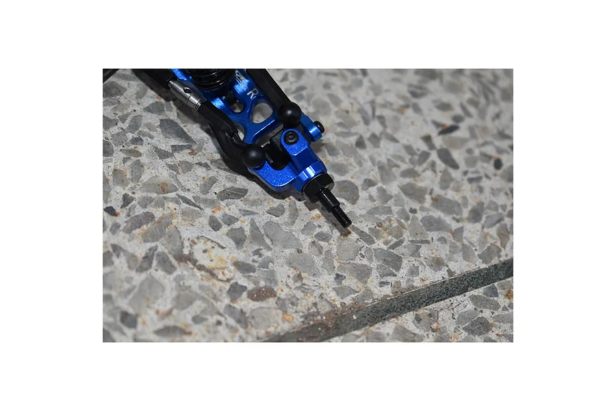 GPM Blue Aluminium Steering Hubs 2Pcs image 130852