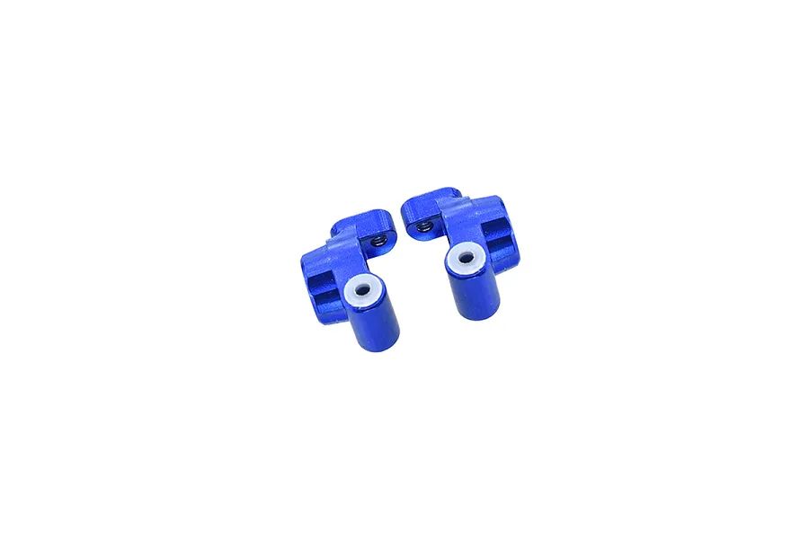 GPM Blue Aluminium Losi Mini-T &amp;amp; Mini-B 2.0 Rear Hubs 2Pcs image 130854