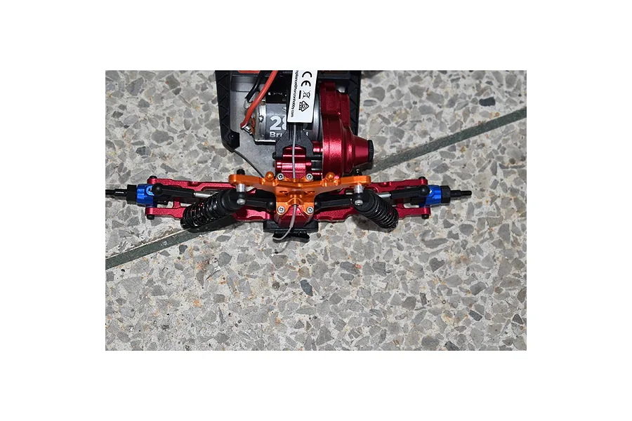 GPM Blue Aluminium Losi Mini-T &amp;amp; Mini-B 2.0 Rear Hubs 2Pcs image 130855