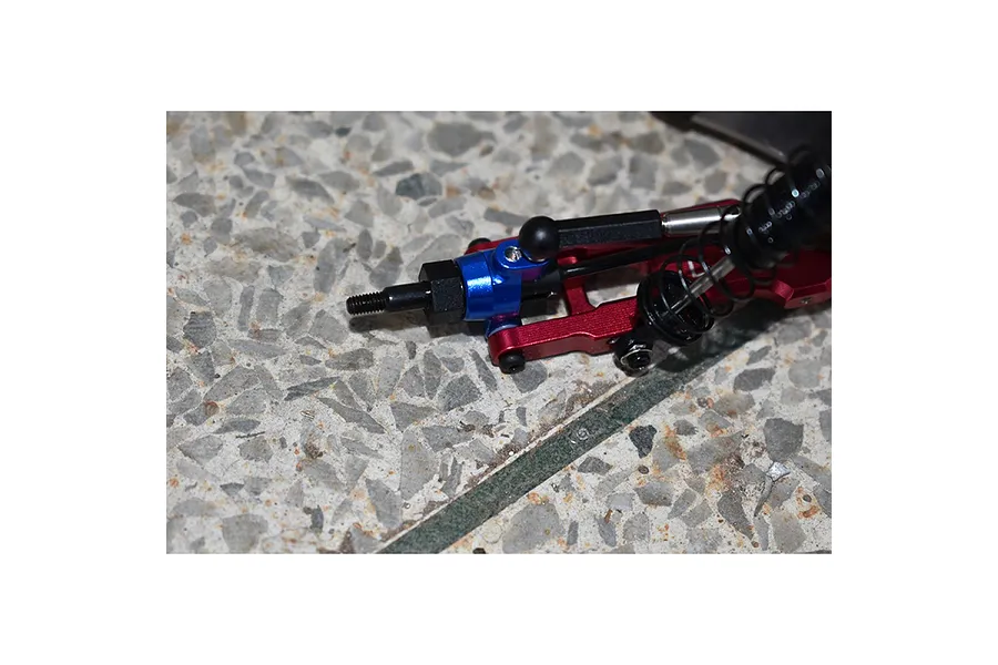 GPM Blue Aluminium Losi Mini-T &amp;amp; Mini-B 2.0 Rear Hubs 2Pcs image 130856