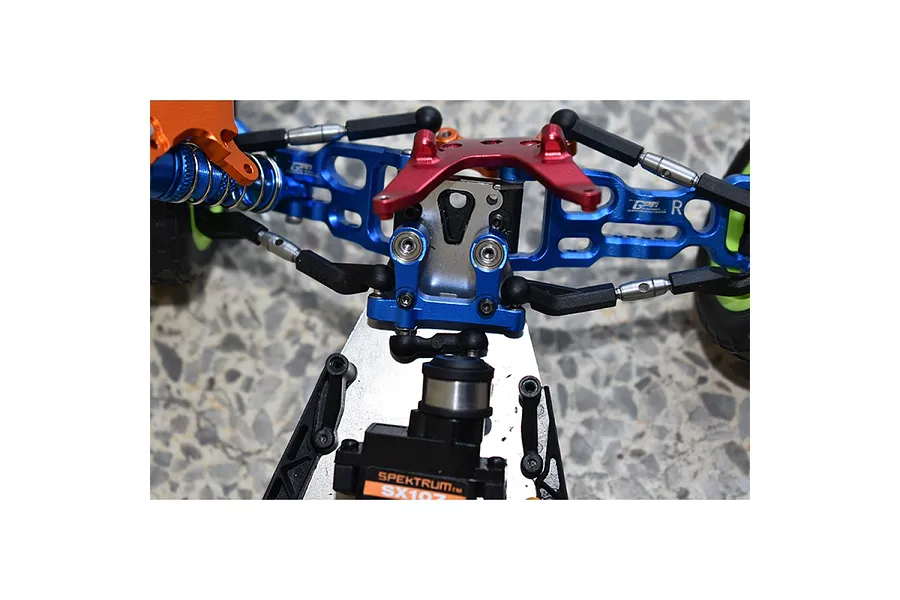 GPM Blue Aluminium Steering Assembly Set image 130859