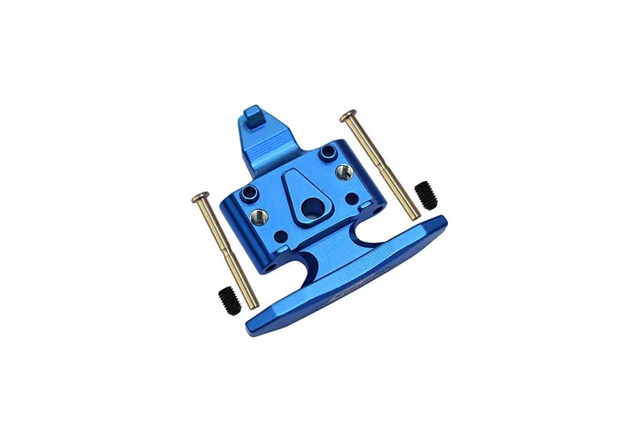 GPM Aluminium Front Skid Plate - Blue image 130882