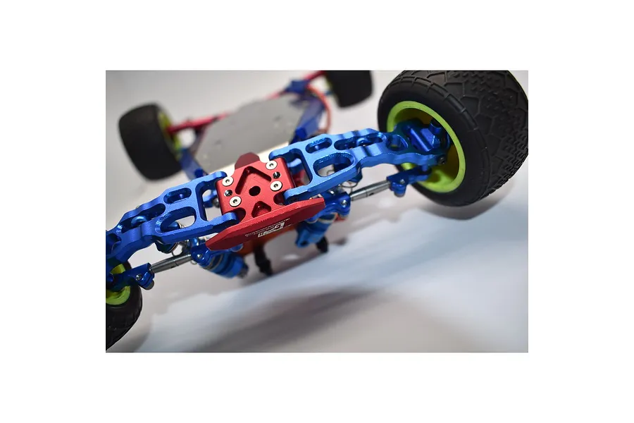 GPM Aluminium Front Skid Plate - Blue image 130883