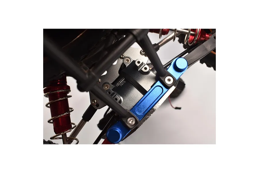 GPM Red Aluminium Rear Differential Housing Set w/ Larger Inner Bearings image 4