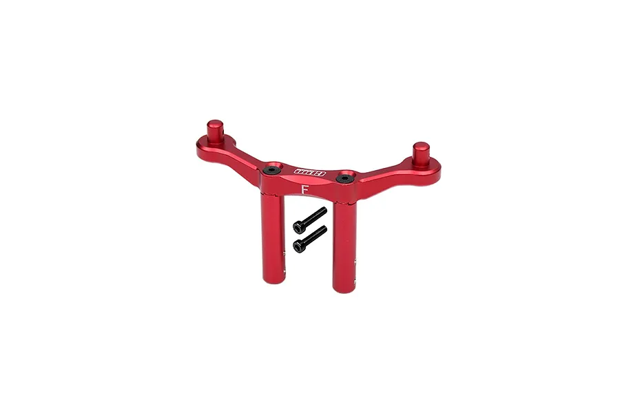 GPM Red Aluminium ARRMA GRANITE 4x4 Front Body Post &amp;amp; Mount Set image 130959
