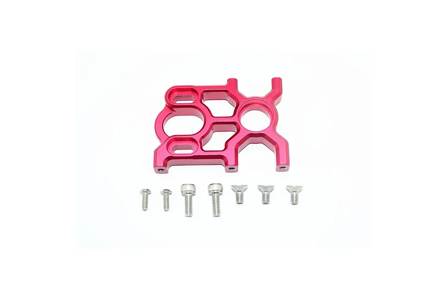 GPM Red Aluminium ARRMA Kraton, Typhon &amp;amp; Outcast Motor Mount image 130997