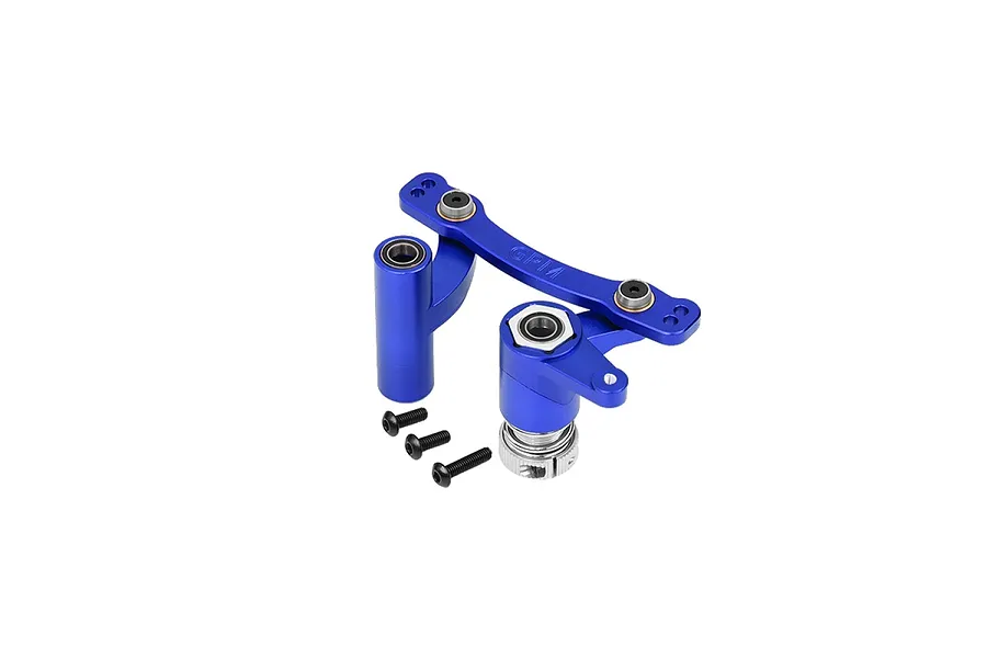 GPM Silver-Grey Aluminium Steering Assembly Set image 131009
