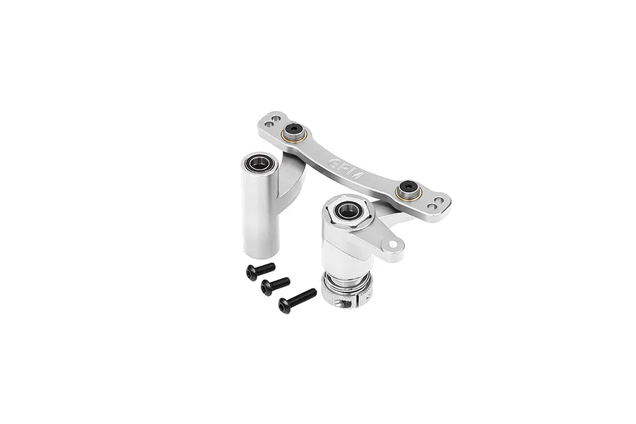 GPM Aluminium Front Steering Assembly - Silver image 131010