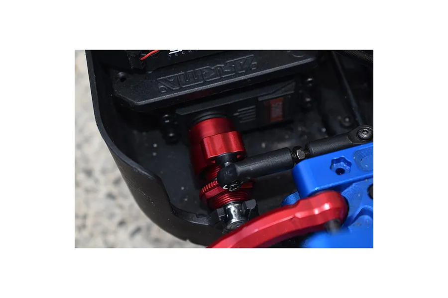 GPM Grey Aluminium 15T Servo Horn w/ Servo Saver image 5