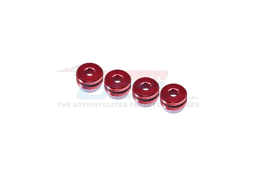 GPM Orange Aluminium Steering Hubs 2Pcs image 131083