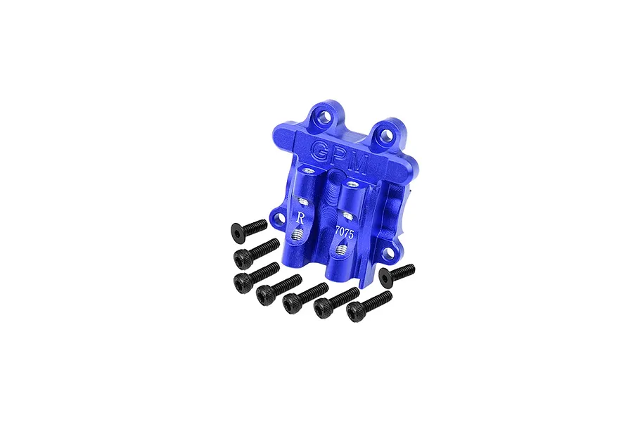 GPM Blue Aluminium Rear Diff Cover image 131106