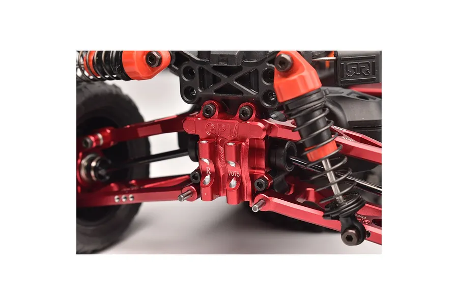 GPM Red Aluminium Rear Diff Cover image 131114