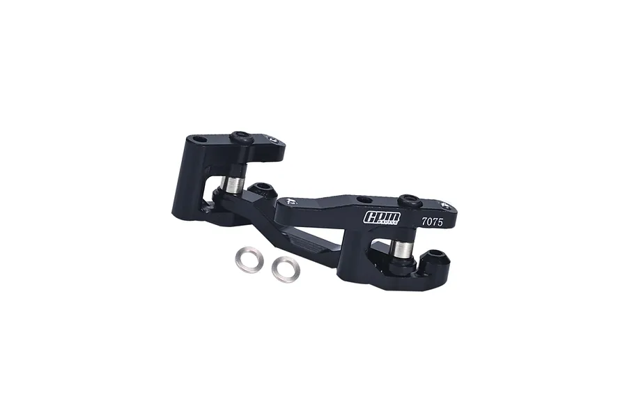 GPM Black Aluminium Steering Bellcrank/Drag Link Assembly image 131127