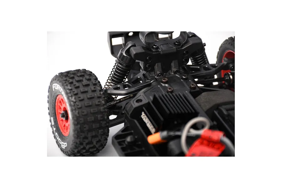 GPM Carbon Steel Rear Driveshafts with Aluminium Hexes - Red image 3