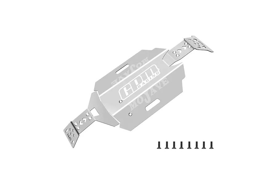 GPM 1/16 Stainless Steel Complete Chassis Skid Plate Set image 131144