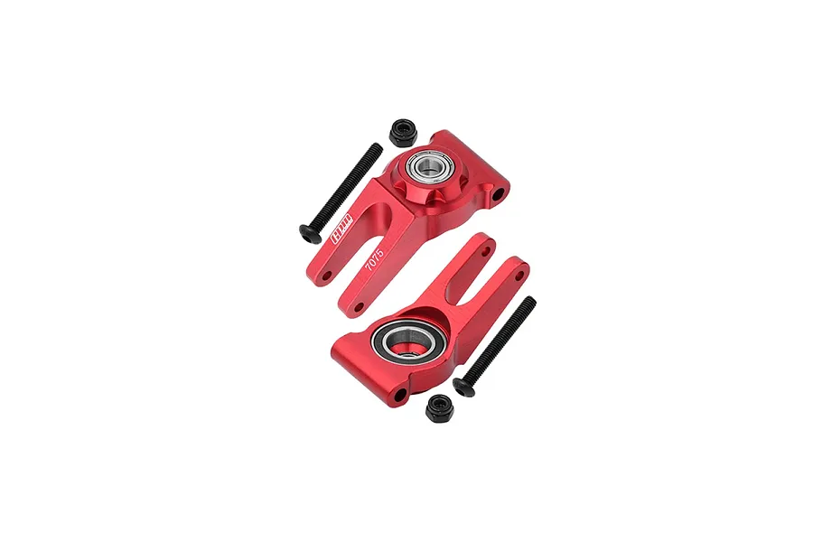 GPM Red 7075 Aluminium Rear Hub image 131146