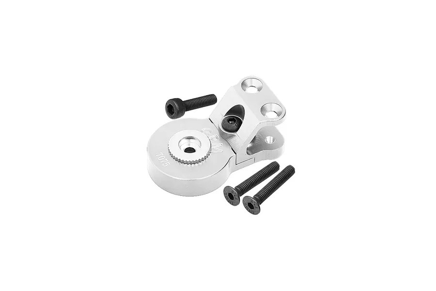 GPM Aluminium 25T Servo Horn with Built in Servo Saver - Silver image 131151