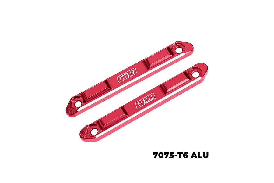 GPM 1/8 Aluminium Roof Guard Rails 2Pcs - Red image 131167