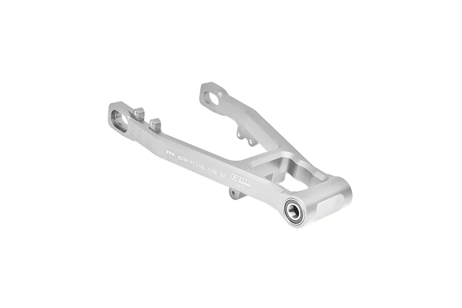 GPM Silver Aluminium Rear Swing Arm w/ Larger Inner Bearings image 131201