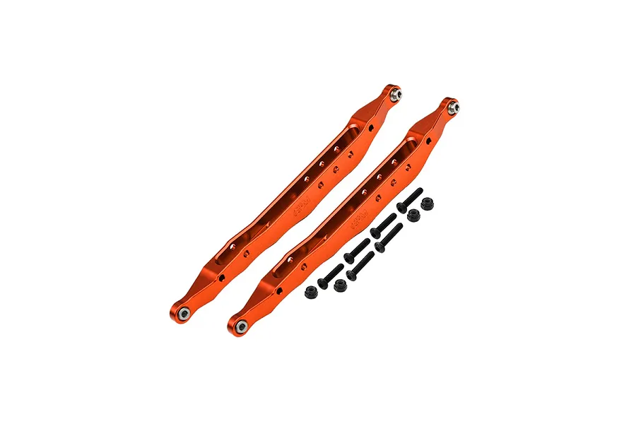 GPM Aluminium Rear Lower Trailing Arms 2Pcs - Orange image 131237