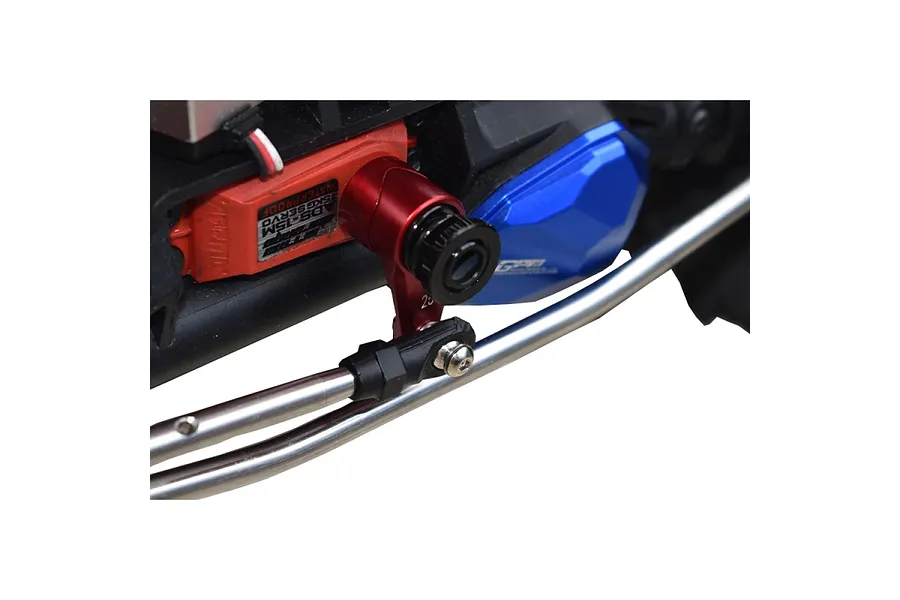 GPM Black Aluminium 25T Servo Horn w/ Built-In Servo Saver image 131243