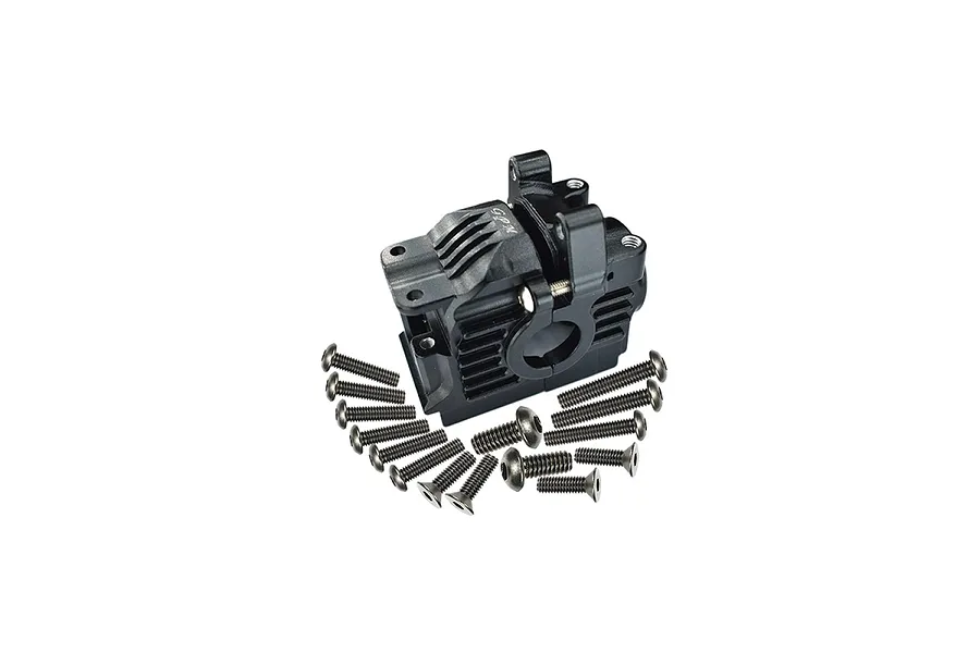 GPM Blue Aluminium Rear Differential Housing Set image 131258
